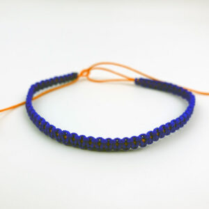 Náramek modro-žlutý