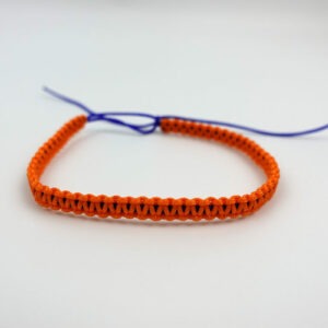Náramek oranžovo-modrý