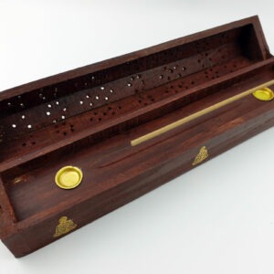 Dřevěná krabička na vonné tyčinky