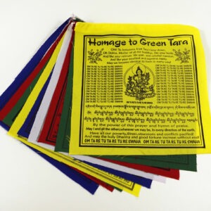 Modlitební praporky Zelená Tára